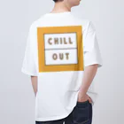 晴男のchilloutのchilloutダル着Tシャツ オーバーサイズTシャツ