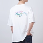栗坊屋のリーフィーシードラゴン　カラフル Oversized T-Shirt