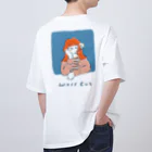 ふじものウルフ女子 オーバーサイズTシャツ