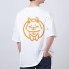 さざなみのおきつね印Tシャツ オーバーサイズTシャツ