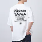 SoraTamagoのピカたま ts002 オーバーサイズTシャツ