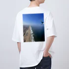 shockerのロサンゼルスの海岸線グッズ Oversized T-Shirt