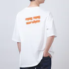 うらめし屋　の架空店舗シリーズ　ステーキMOGMOG Oversized T-Shirt