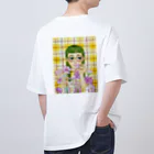 オーカワ真依の乙女心と秋の花 Oversized T-Shirt