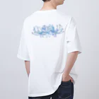 綾錦工房 りこりすの曼珠沙華 【月光】 Oversized T-Shirt