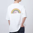 AZST『アゼスト』のレインボーバスケ　ver1 Oversized T-Shirt