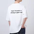 gourmandのgourmandグッズ オーバーサイズTシャツ