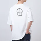 UMIWATAの震えるイヌ【白】 Oversized T-Shirt