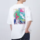 中村のペインティングナイフ オーバーサイズTシャツ