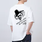 Andiamoの至福の一服（両面） オーバーサイズTシャツ