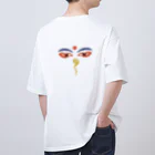 IZANAMI by Akane YabushitaのWisdom Eyes（ブッダの瞳） Oversized T-Shirt