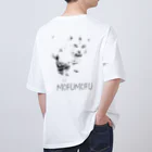 もふもふテレビ公式グッズのもふもふテレビのチャリティーグッズ【Tシャツデザイン2023A】 Oversized T-Shirt