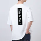 Wands Shop Yuppiii(ワンズショップ　ゆっぴー)の【オーバーサイズ白T】レッツダンスオリジナル Oversized T-Shirt