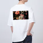 NoriNoriのフラワープリント オーバーサイズTシャツ
