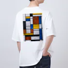 えぬびーしょっぷ【廃墟冷えて〼】の廃・コンポジション Oversized T-Shirt