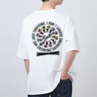 王子のアパレル SnprinceのSnp×9ine SneakersCircle Oversized T-Shirt