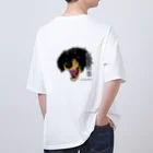 全日本お散歩撲滅連合会の断固拒否 Oversized T-Shirt