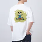 GENRYUの夢を語るネズミ オーバーサイズTシャツ