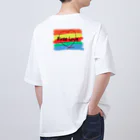 きなこ大福。のふりーらぶ。 Oversized T-Shirt