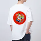 ゆちゃん△北海道女子キャンパーのゆちゃんcamp オーバーサイズTシャツ