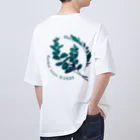 薬草専門店WEEDSのスタンダード横ロゴ オーバーサイズTシャツ