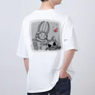 Rabid×Rabbitのたんけんたい オーバーサイズTシャツ