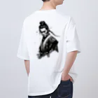 News US Suzuri Storeの侍 サムライアート 其の四 Oversized T-Shirt