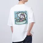 もぐのすずりのあめあめふれふれ オーバーサイズTシャツ