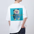 ねこのしっぽのねこのしっぽ オーバーサイズTシャツ