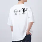 おもちFactoryのごはんよりサッカー Oversized T-Shirt