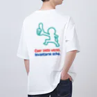 Nice Japanese words? !のCaer siete veces, levantarse ocho オーバーサイズTシャツ