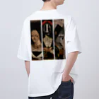 404 Art WorksのThree Heads In the Void オーバーサイズTシャツ