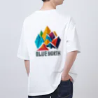 aokitaの【BLUE NORTH】ボルダリングデザイン オーバーサイズTシャツ