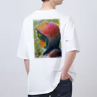 Genmeiのレッド･フード Oversized T-Shirt