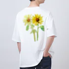 mikapokaのひまわりT オーバーサイズTシャツ