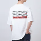 hamaguchisuisanのさばリエット Oversized T-Shirt