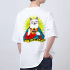 びすけのネコと和解 オーバーサイズTシャツ