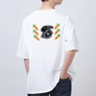 ㌍のるつぼのNight Rabbit オーバーサイズTシャツ