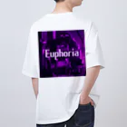 EuphoriaのEuphoria street LOGO  Oversized T-Shirt