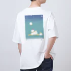 ニワトリ隊長のニワトリ隊集合 Tシャツ オーバーサイズTシャツ