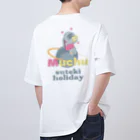 ステキ休日委員会（maehuri）の絵日記Tシャツ03 Oversized T-Shirt