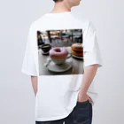 Suzuran_ranの午後のティータイム オーバーサイズTシャツ