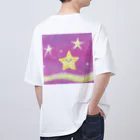 オハナショップの幸せを与えるキラキラ星 Oversized T-Shirt