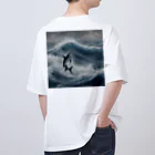 maeken work shopipのカジキ Oversized T-Shirt