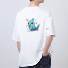 終わらない夢🌈の幸せの青いインコちゃん💞 Oversized T-Shirt