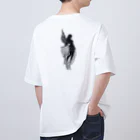 じょいちぃのtear angel（ロゴ付き） Oversized T-Shirt