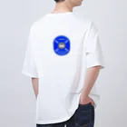 レールファン&スピリチュアルアイテムショップの自動改札機ＩＣ専用　背中でタッチ オーバーサイズTシャツ