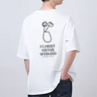 花と宿テマリソウのテマリソウ2周年グッズ Oversized T-Shirt