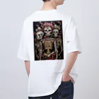 Skull sectionのガイコツのデザイン オーバーサイズTシャツ