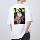 魔法陣ウガのフィットネスガール01 Oversized T-Shirt